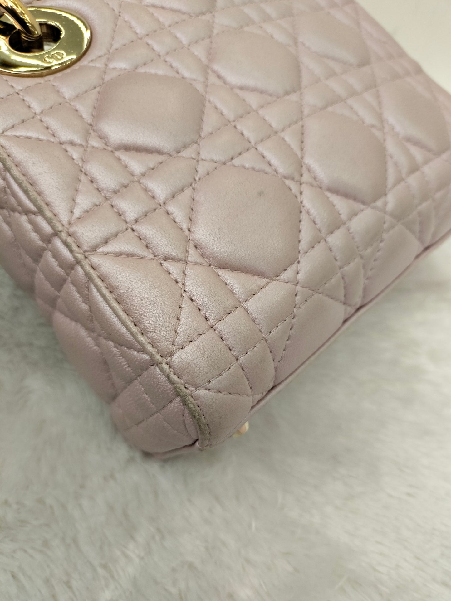 Lady Dior Mini Lotus GHW 2014