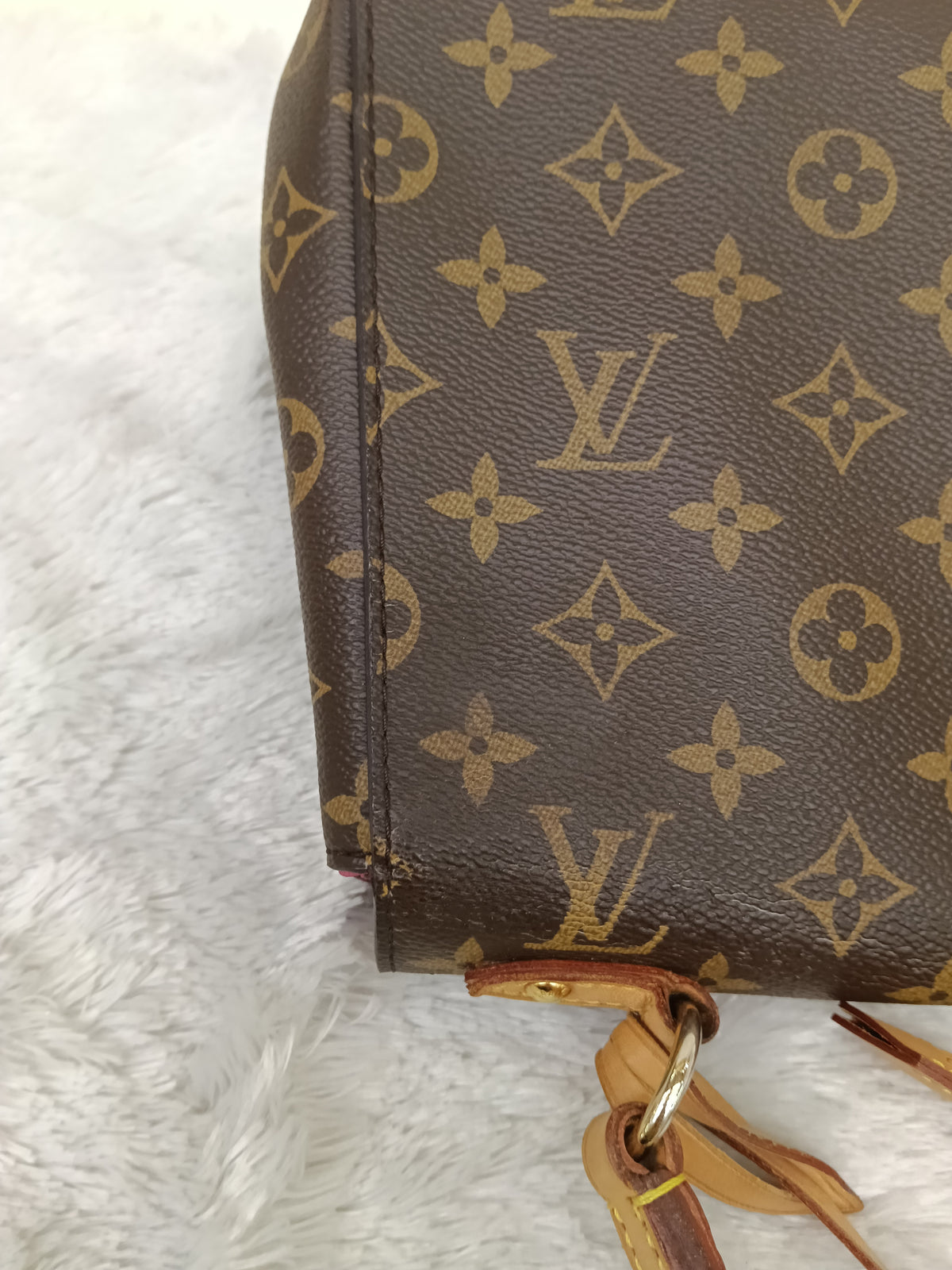 LV Clunny BB Monogram Fuchsia Safran 2017