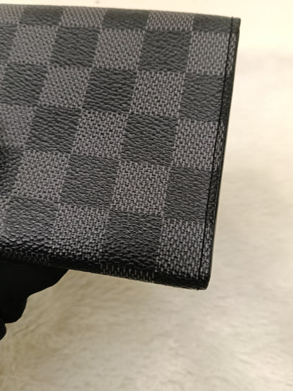 LV Portefeuille Long Modulable Wallet Graphite
