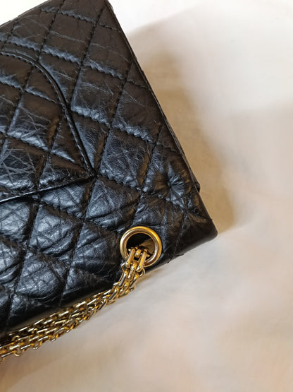Chanel Reissue 225 Calfskin Black GHW DF #14