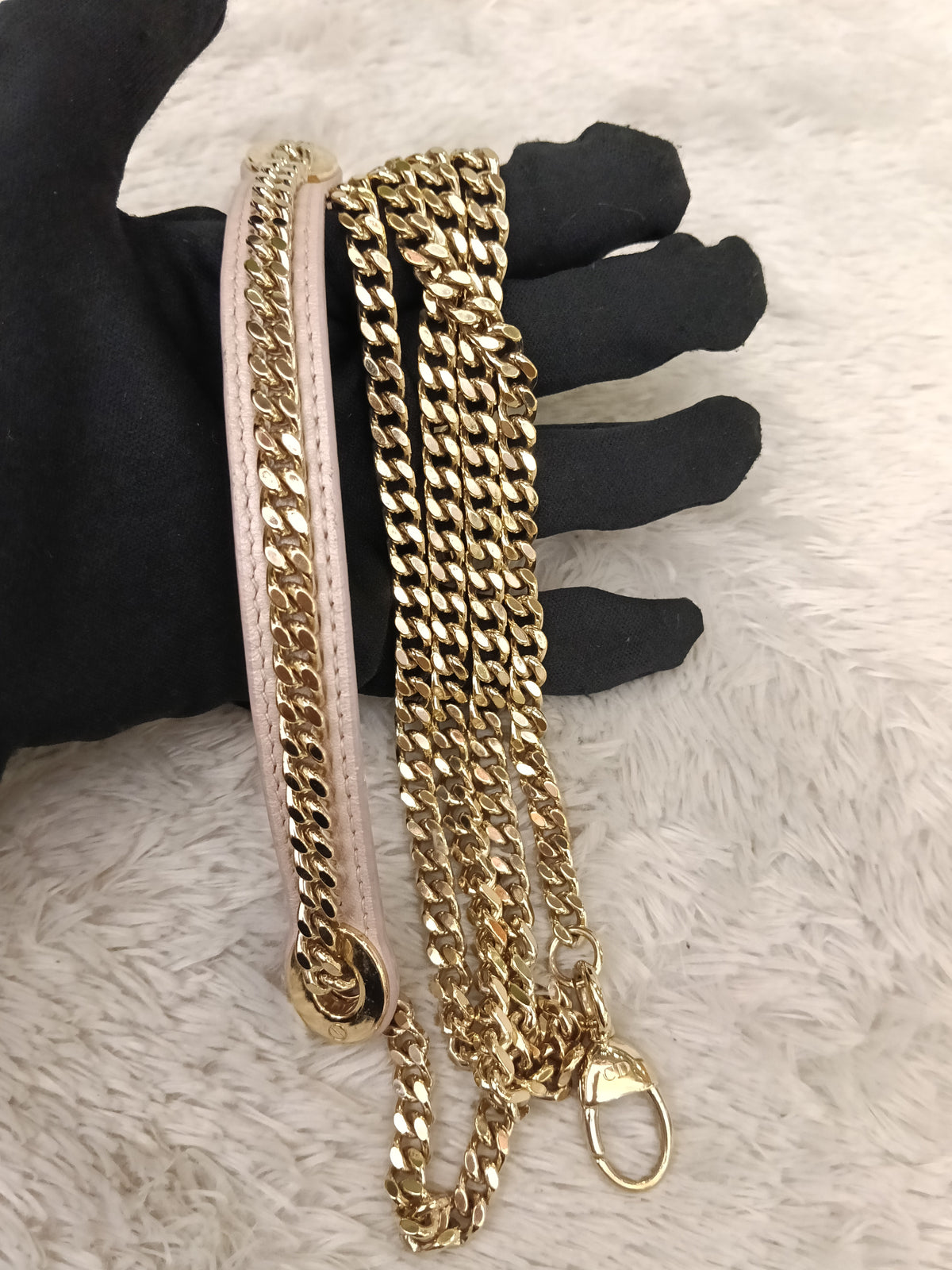 Lady Dior Mini Iridescent Lotus GHW 2018