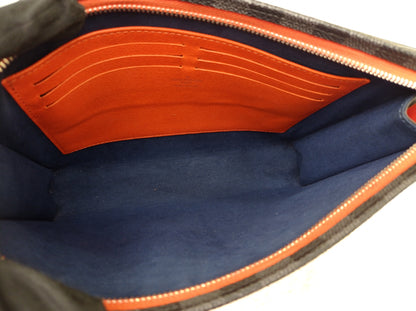 LV Pochette Voyage MM Taiga Epi Graphite Blue Grey 2018