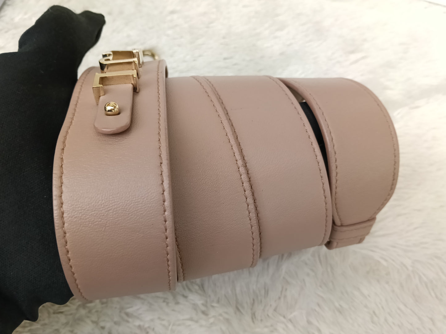 Lady Dior Small Lamb Fard GHW 2019