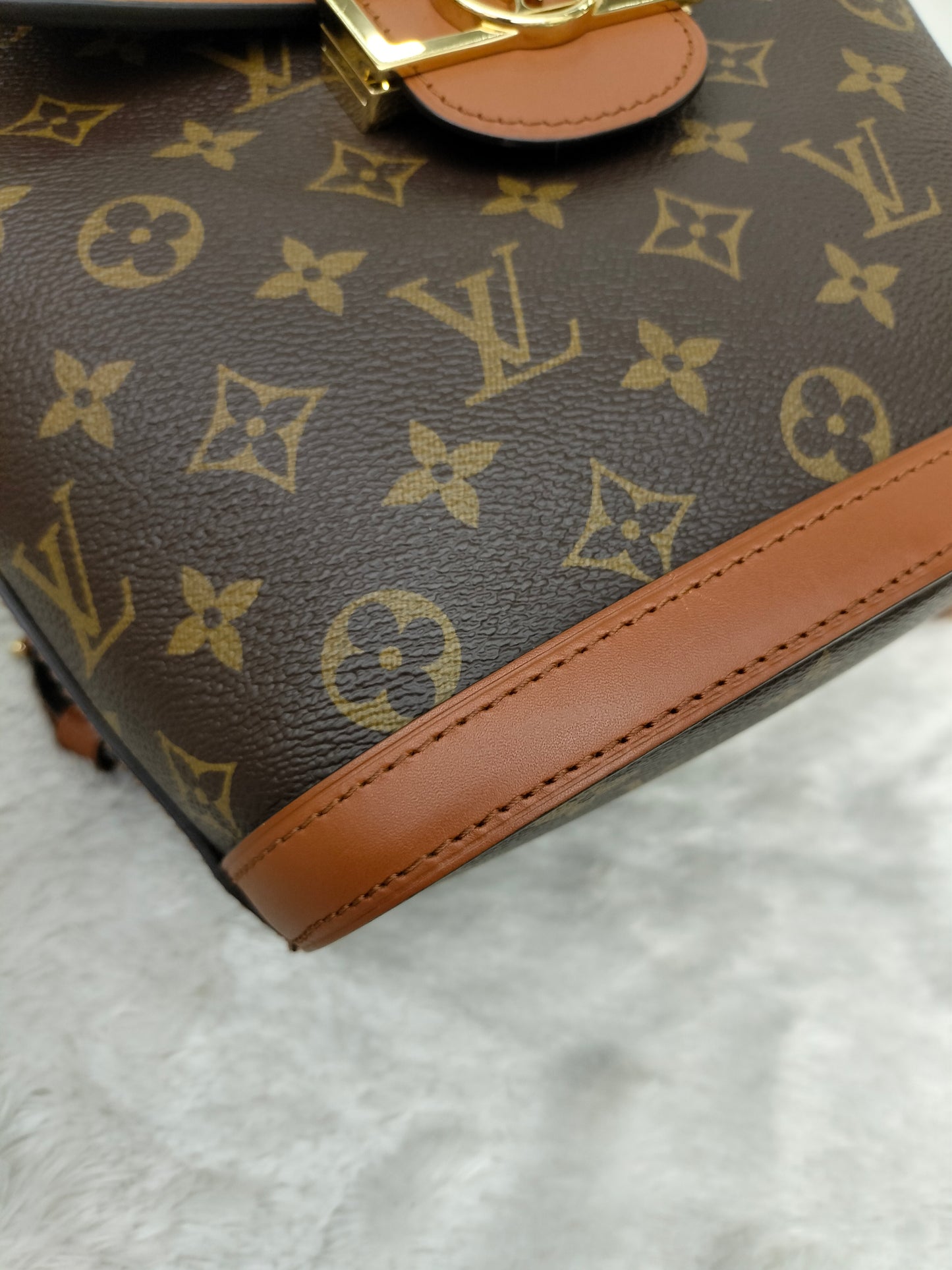 LV Dauphine Backpack Monogram Reverse 2020