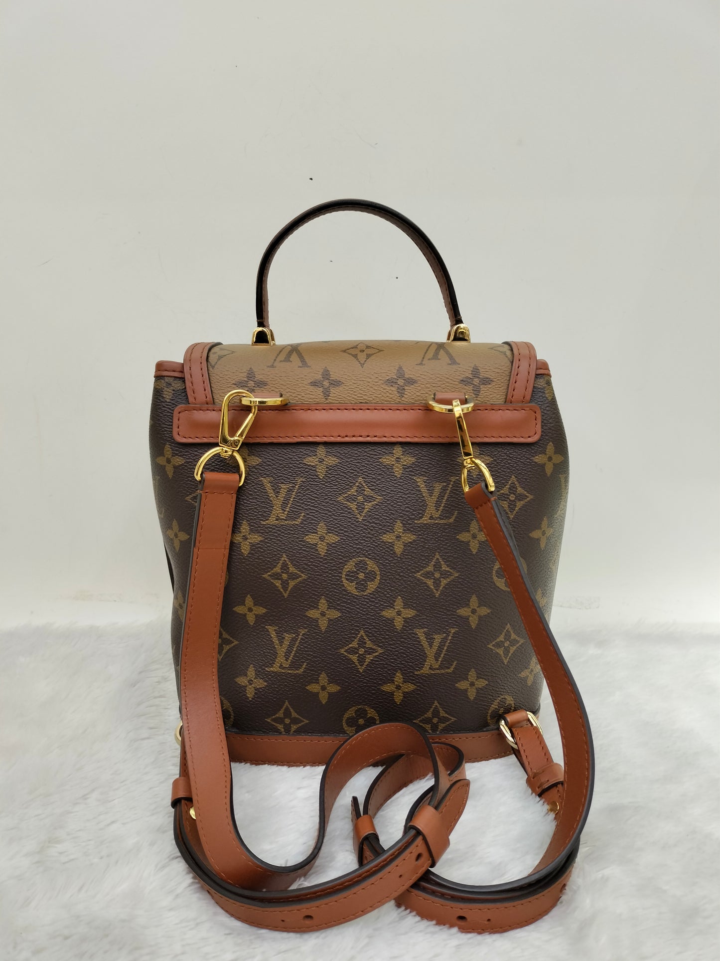 LV Dauphine Backpack Monogram Reverse 2020