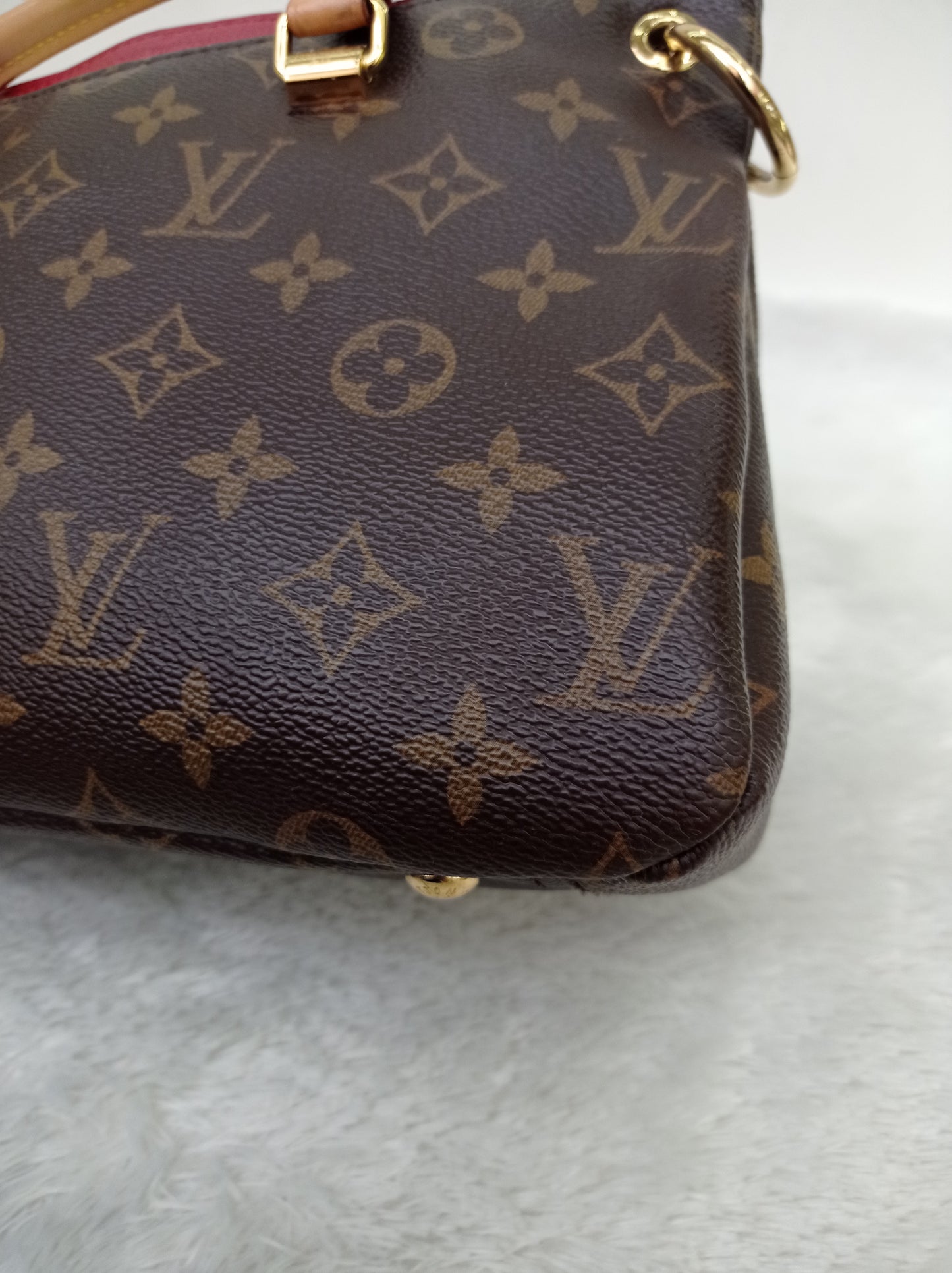 LV Pallas BB Monogram Cerise