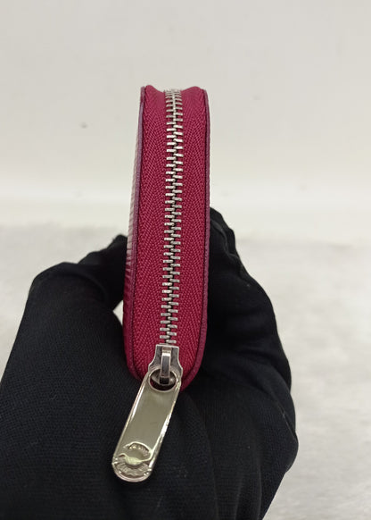 LV Zippy Coin Purse Epi Fuchsia