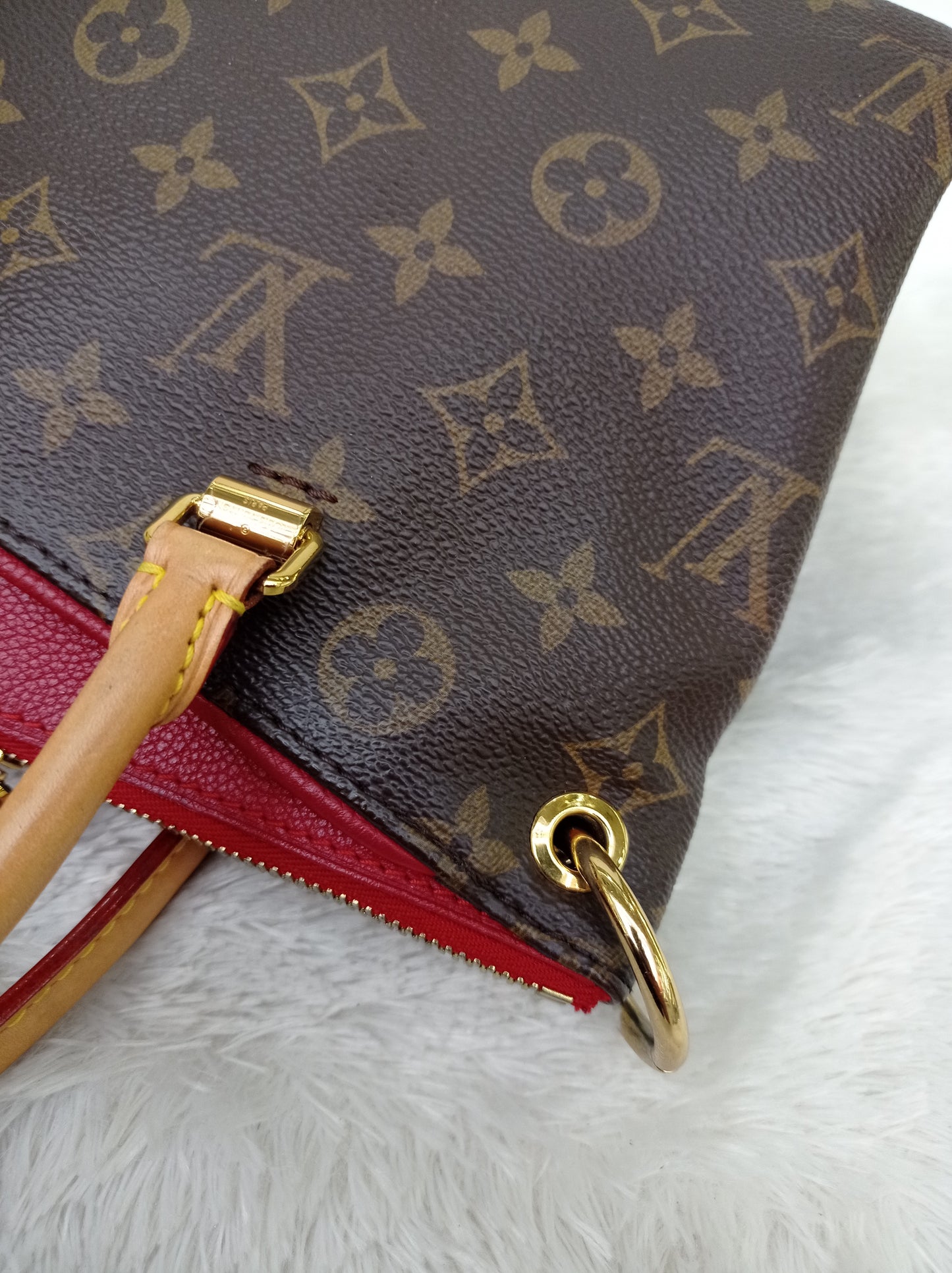 LV Pallas BB Monogram Cerise