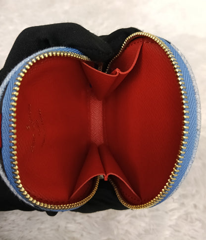 LV Multi Pochette Accessories Monogram Denim Blue Rouge 2019