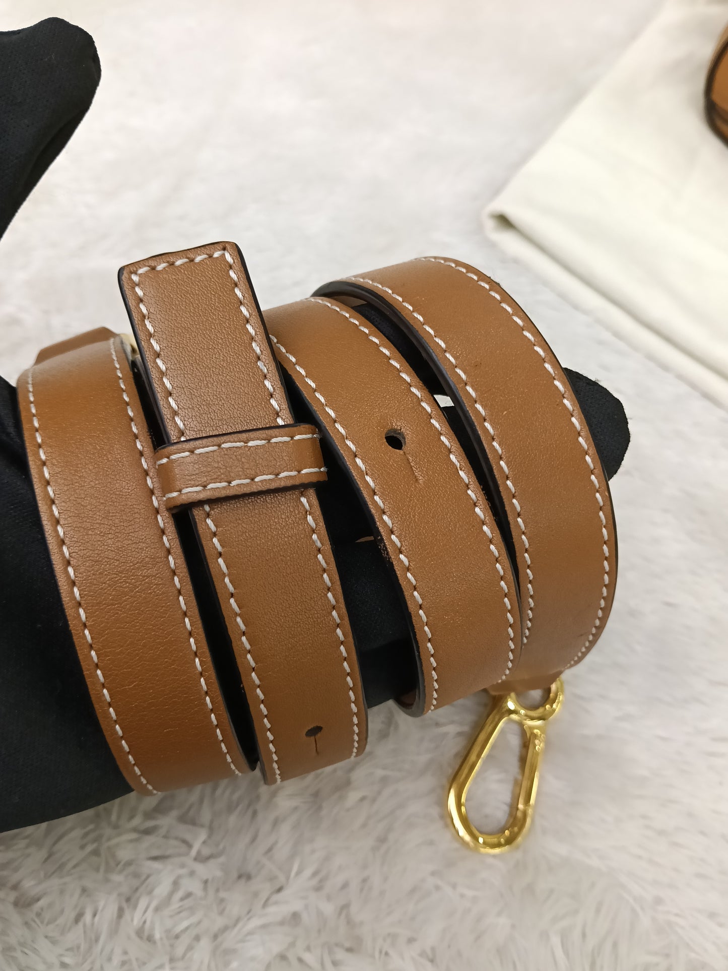 Loewe Puzzle Small Grained Light Caramel GHW 2019