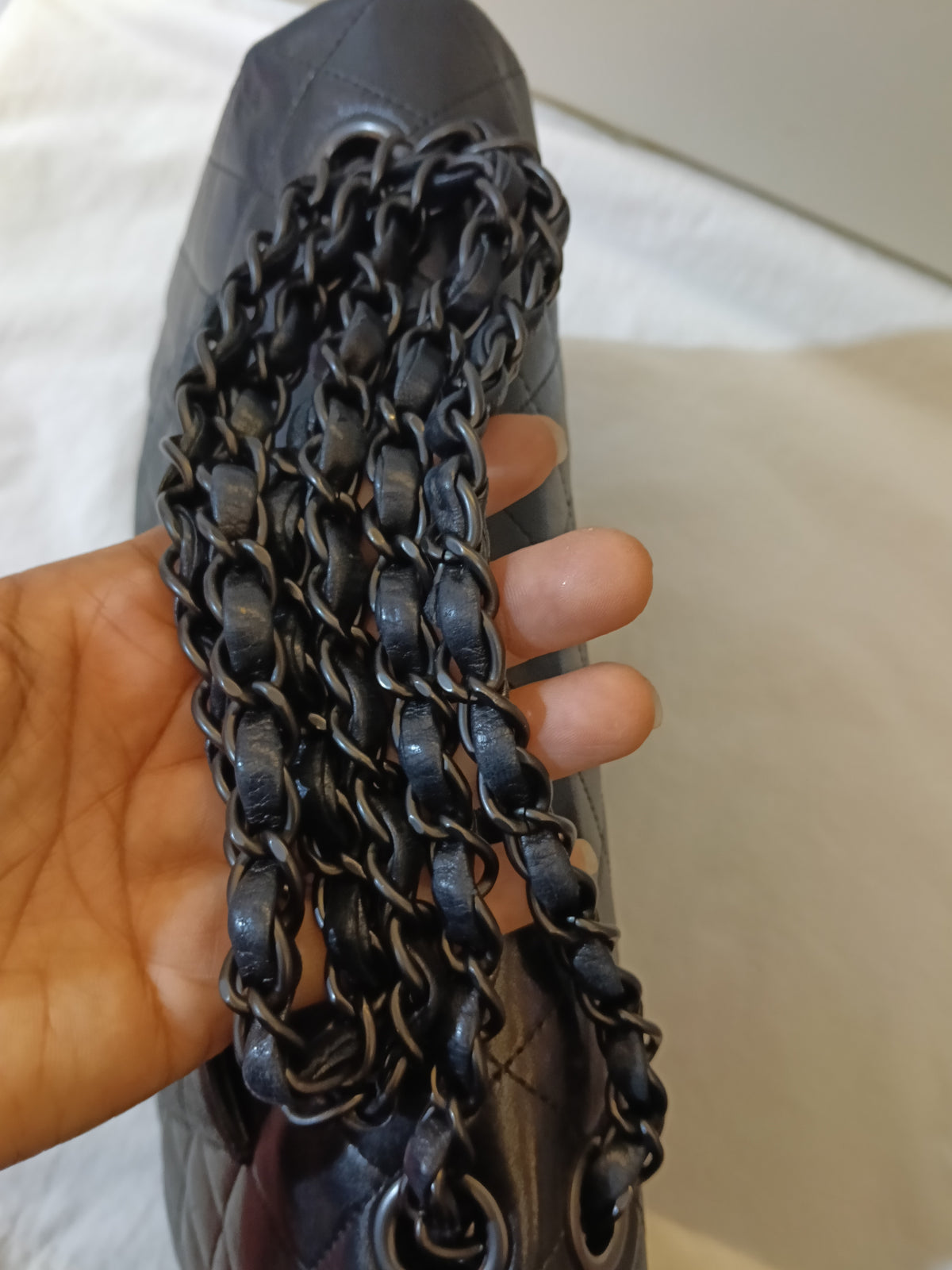 Chanel Medium Lamb All Black #14