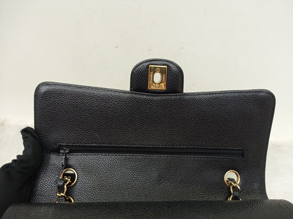 Chanel Medium Caviar Black GHW DF #20