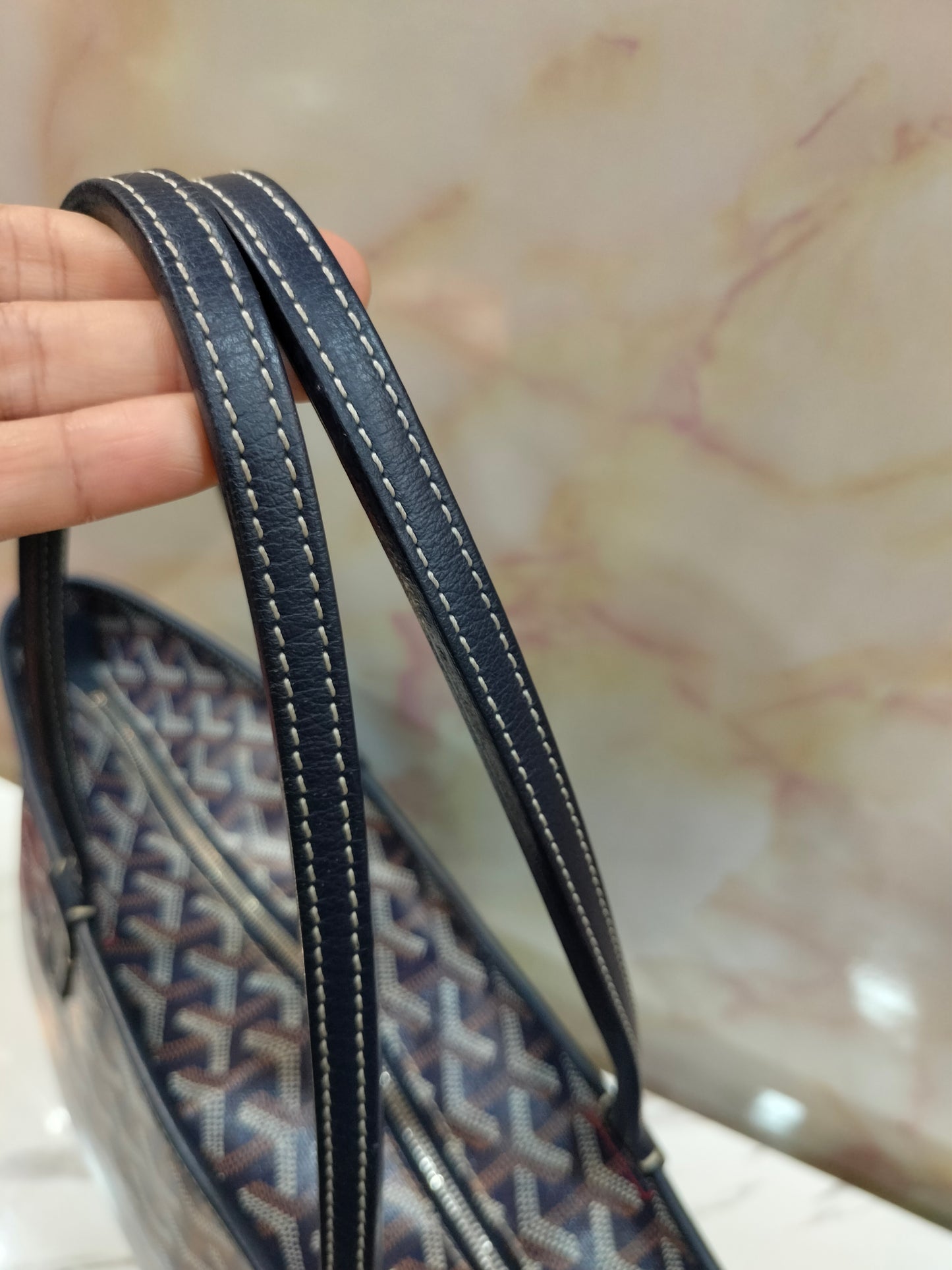 Goyard Artois PM Navy Blue 2019