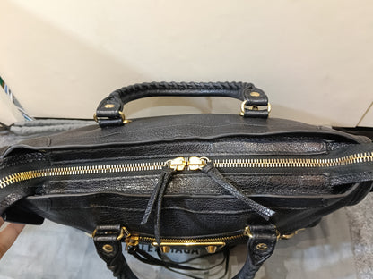 Balenciaga Small City Edge Black GHW 2020