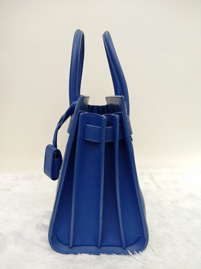 YsL SDJ Mini Grained Blue SHW 2015
Size 26 x 21 x 12cm