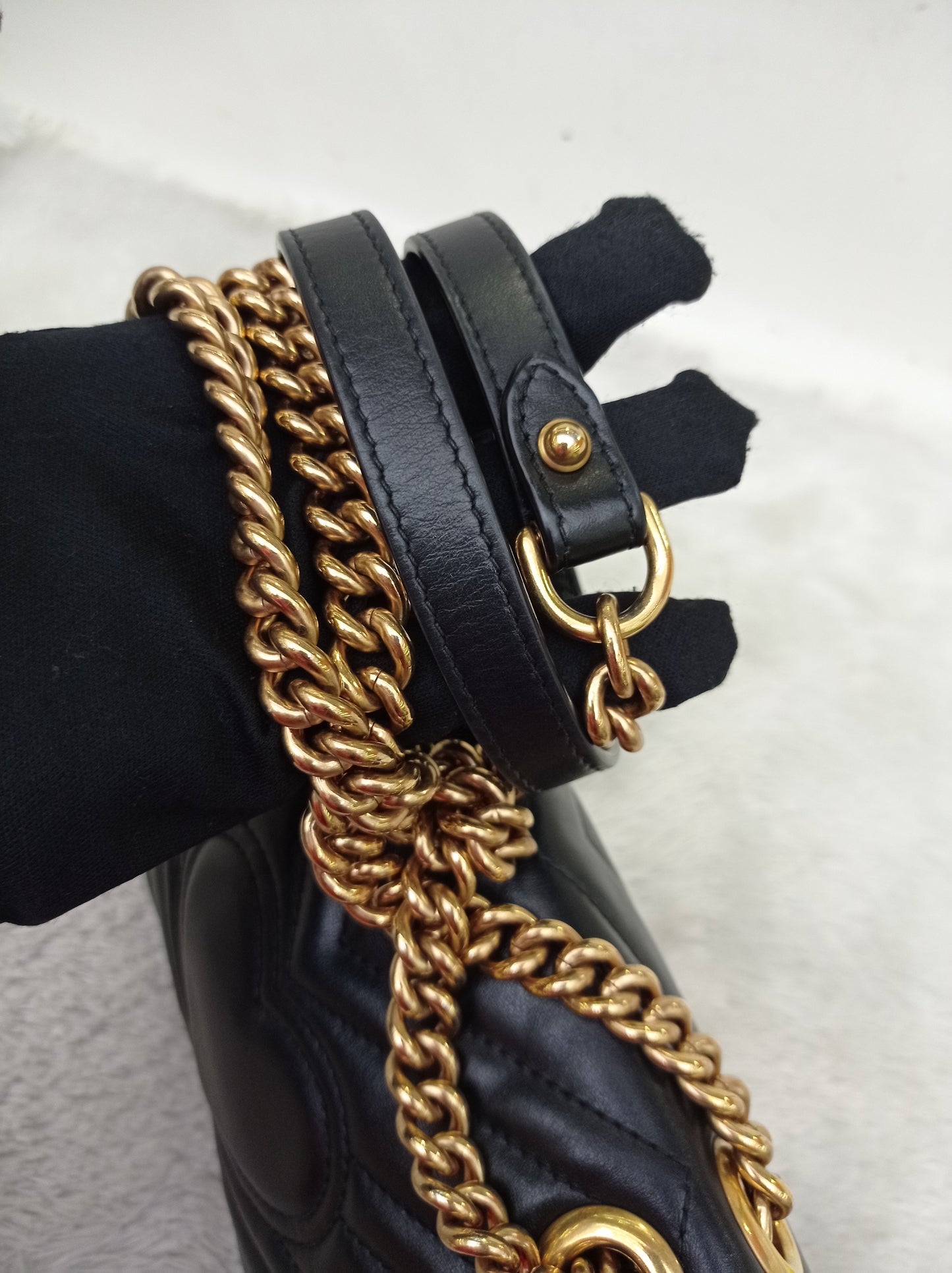 Gucci Marmont Mini Black GHW