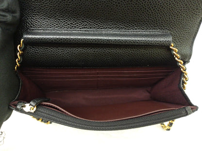 Chanel WOC Caviar Black GHW #27