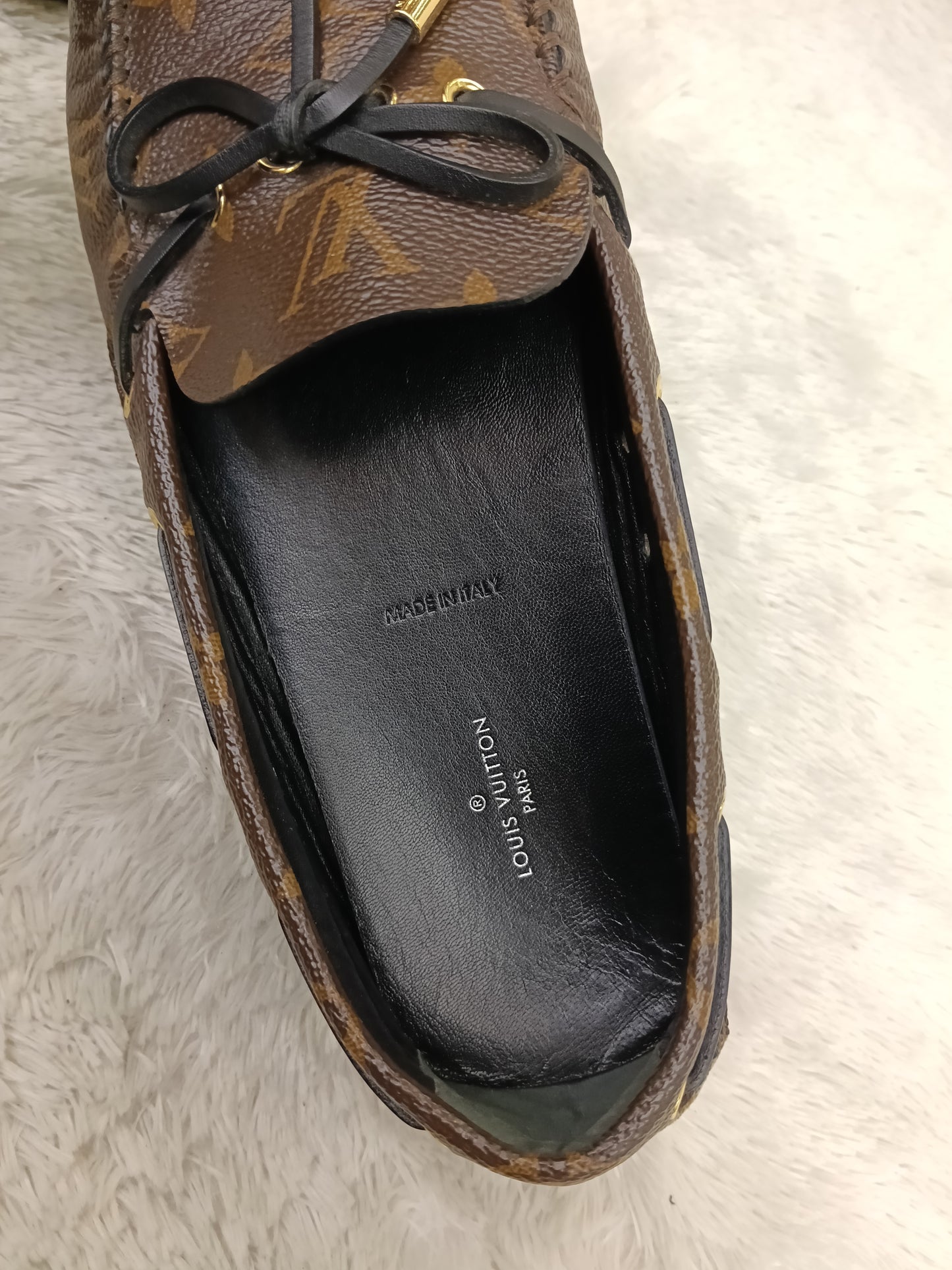 LV Gloria Flat Loafers Monogram size 40