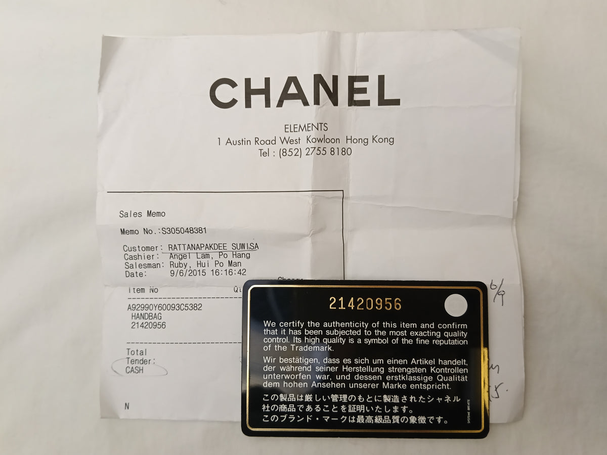 Chanel Coco Handle Small Caviar Dark Navy RHW #21