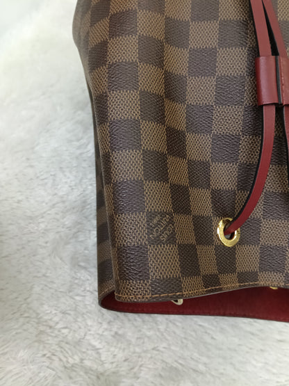 LV Neo Noe MM Damier Cherry Berry 2019