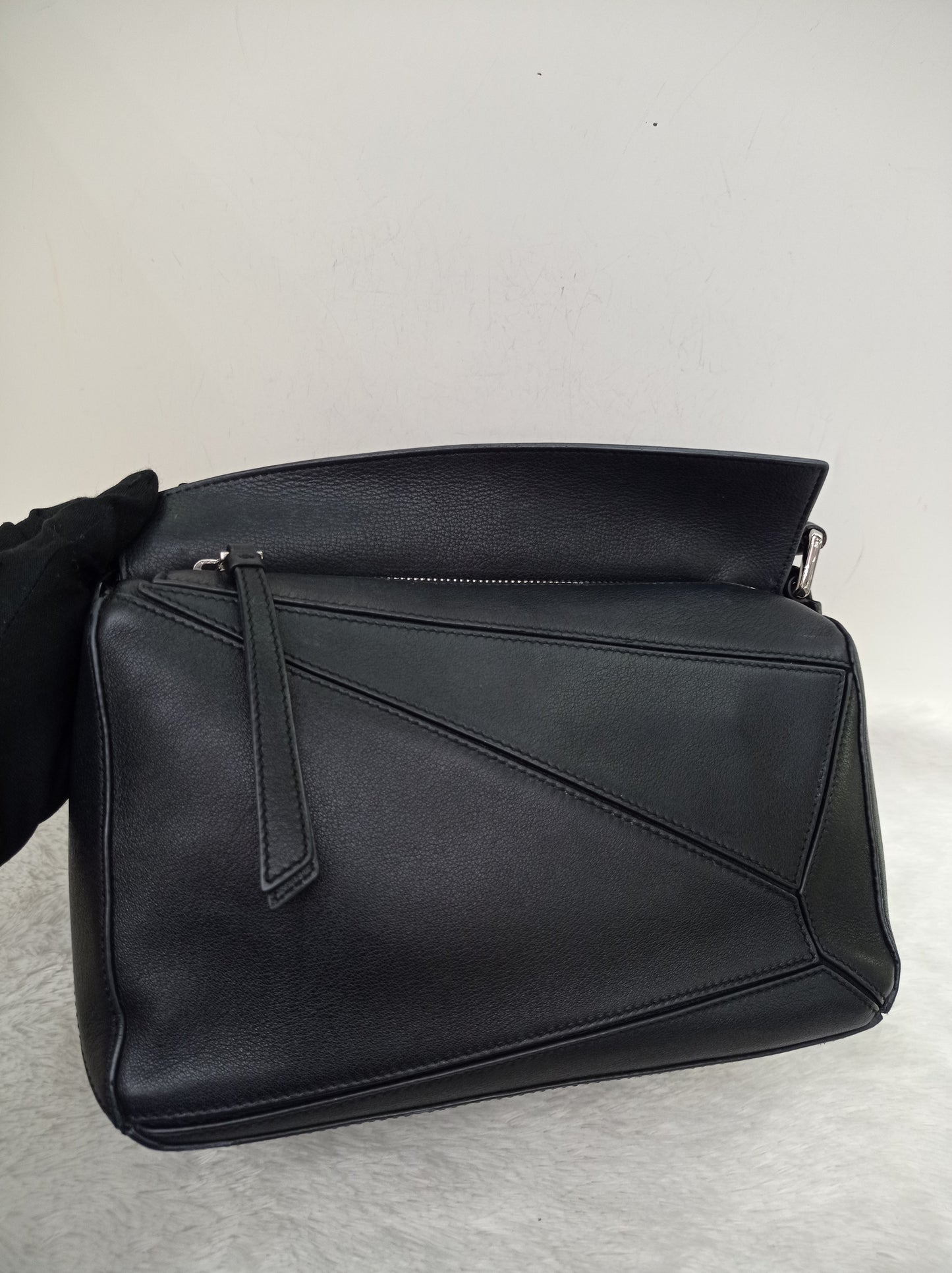 Loewe Puzzle Small Black SHW 2017