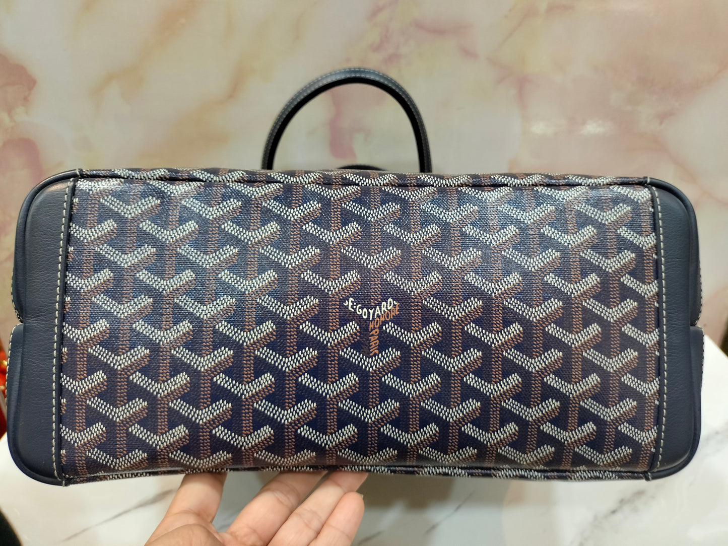 Goyard Artois PM Navy Blue 2019