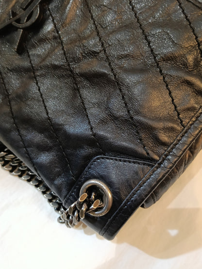 YsL Niki Medium Calfskin Black RHW 2019