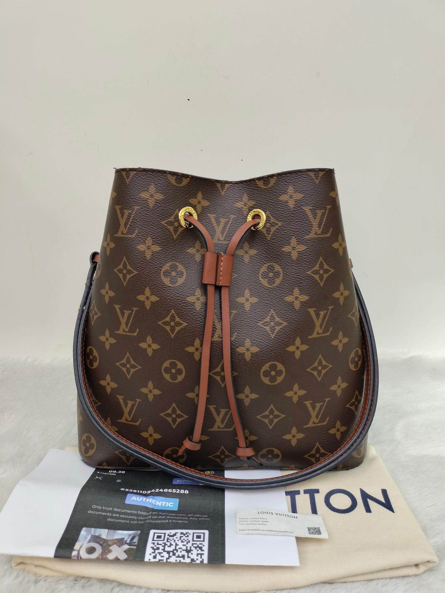 LV Neo Noe MM Monogram Caramel (CHIP)
