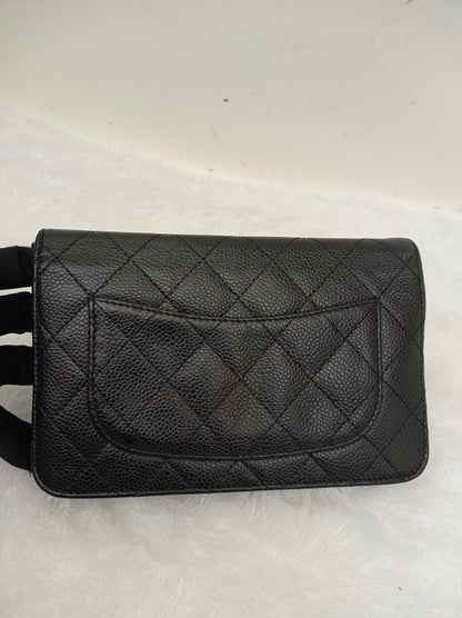Chanel WOC Caviar Black GHW #27