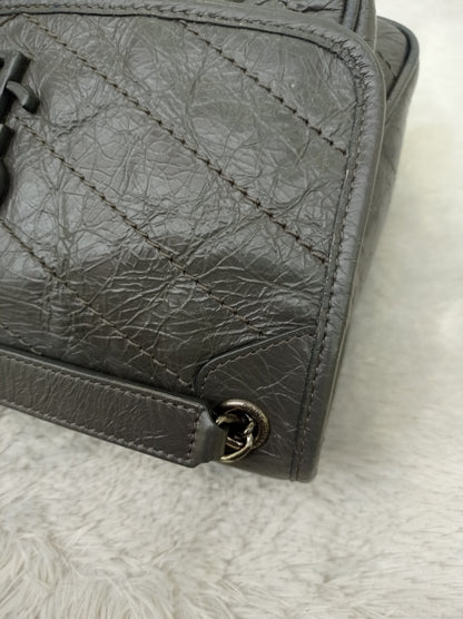 YsL Niki Baby Calfskin Grey RHW 2018