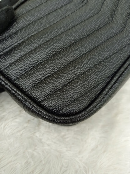 YsL Lou Mini Camera Grained All Black 2019