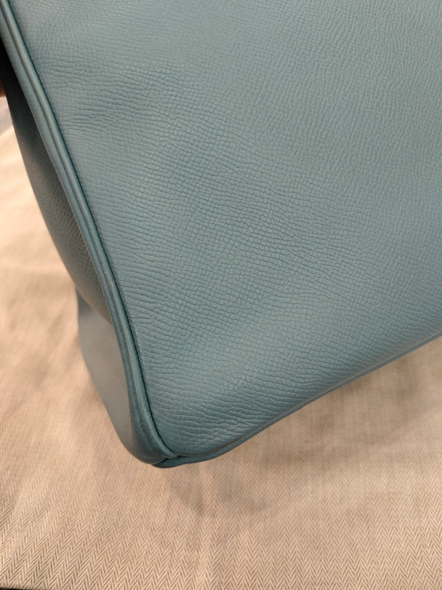 B35 Epsom Blue Jeans PHW #N square