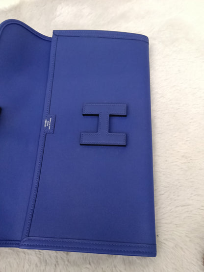 Hermes Jige Elan Swift Blue Electric #A