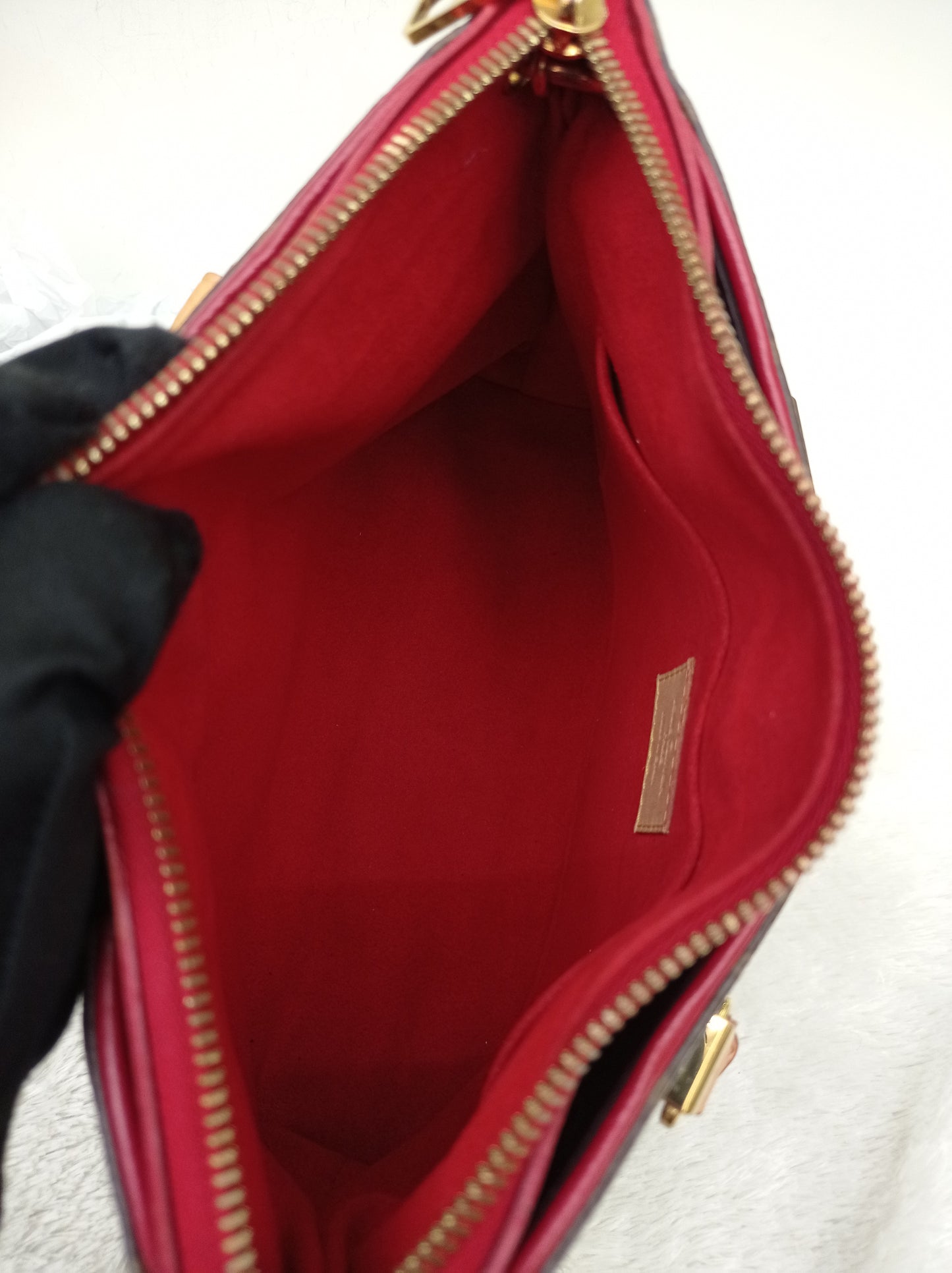 LV Pallas BB Monogram Cerise