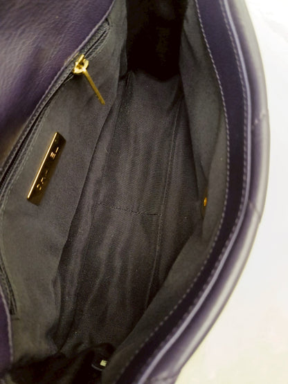 Chanel C19 Small Dark Purple GHW #30