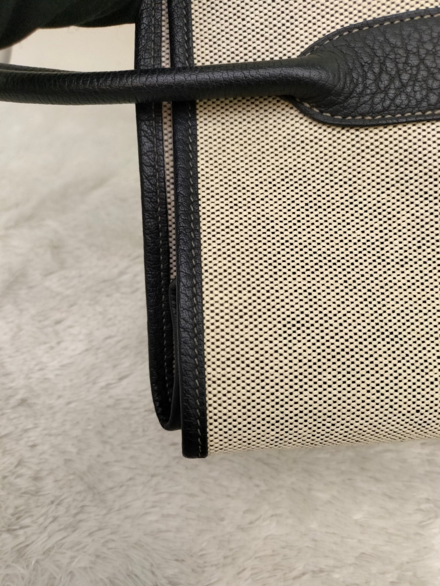 Garden Party 36 Toile Negonda Beige Black #N square