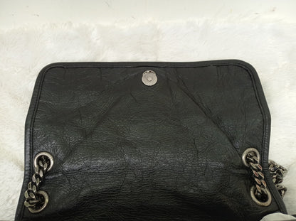 YsL Niki Medium Calfskin Black RHW 2018