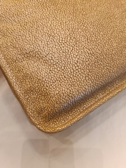 YsL Niki Medium Stingray Embossed Beige GHW 2019