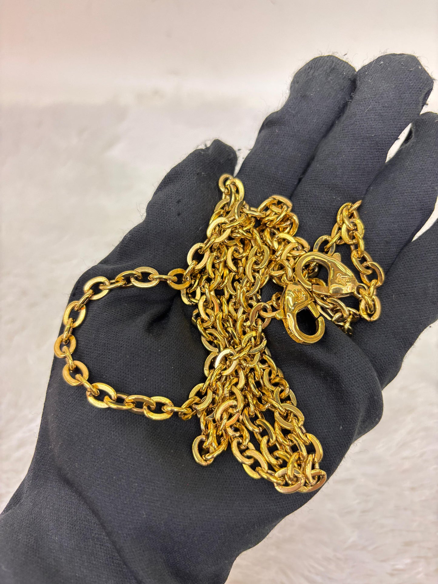 LV Felicie Monogram Vernis Rose Ballerine