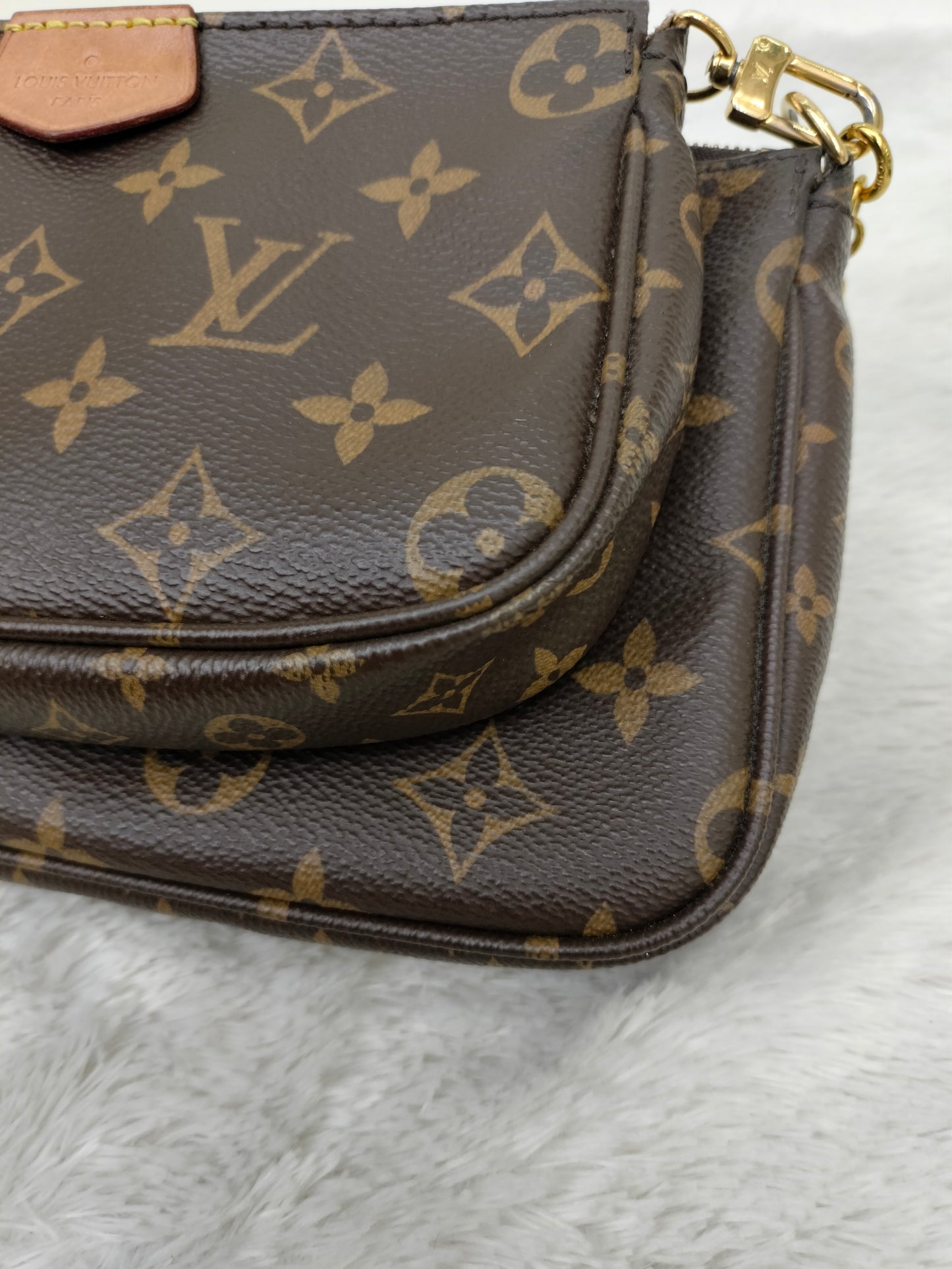 LV Multi Pochette Monogram Khaki 2020