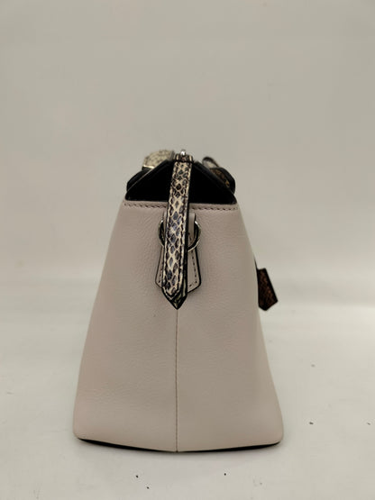 Fendi BTW Medium Off White Handle Python SHW 2017