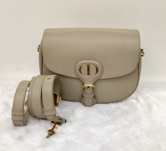 Dior Bobby Medium Calfskin Beige GHW 2021