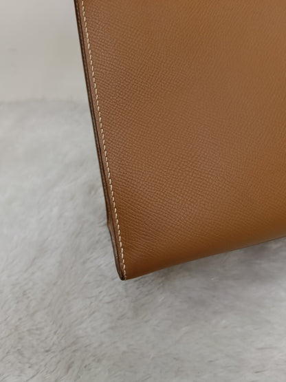 K35 Epsom Sellier Gold PHW #J square
