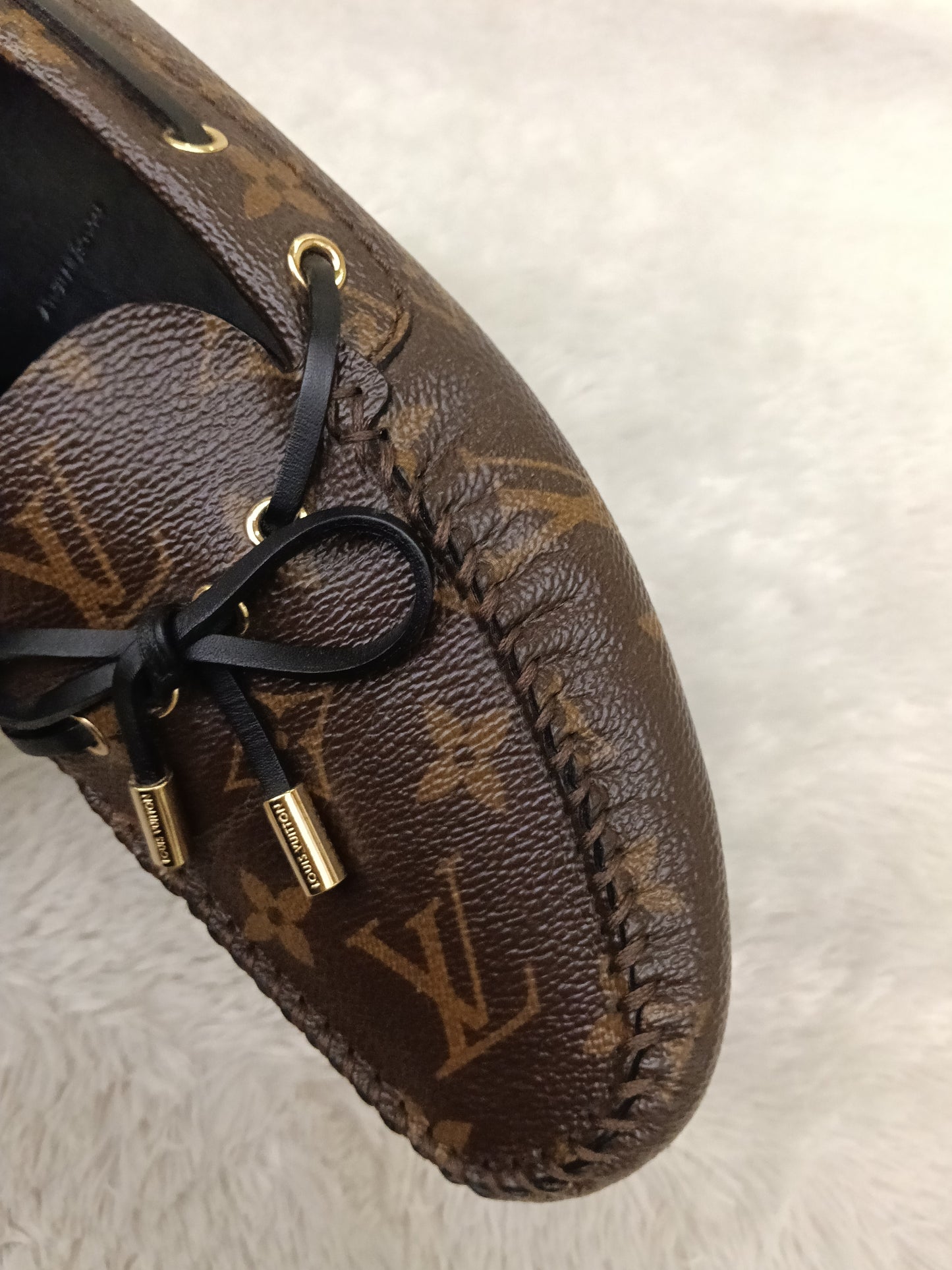 LV Gloria Flat Loafers Monogram size 40