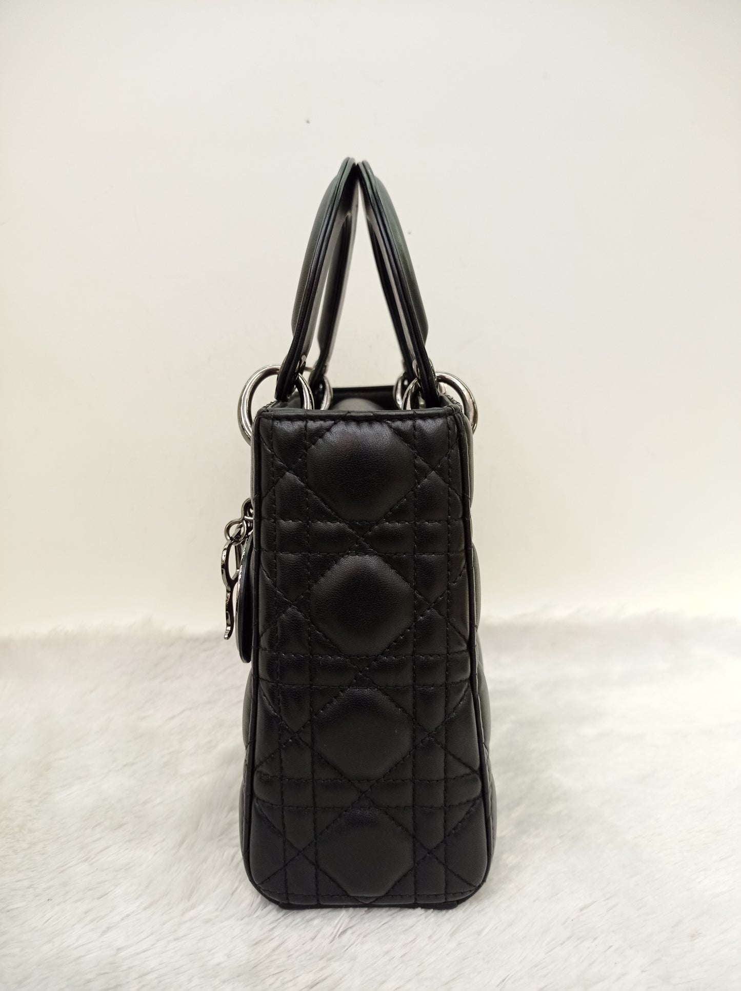 Lady Dior Small Lamb Black RHW 2021