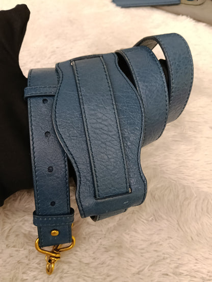 Balenciaga Mini City Edge Blue GHW 2017
