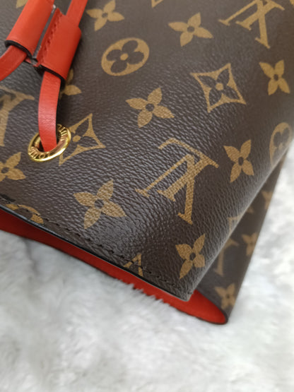 LV Neo Noe MM Monogram Coquelicot 2018