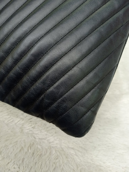 YsL Tablet Pouch Matelasse Monogram Cassandre Calfskin Black GHW 2016