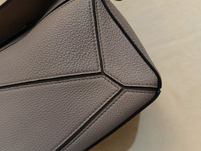 Loewe Puzzle Small Grained Sand Mink GHW 2020