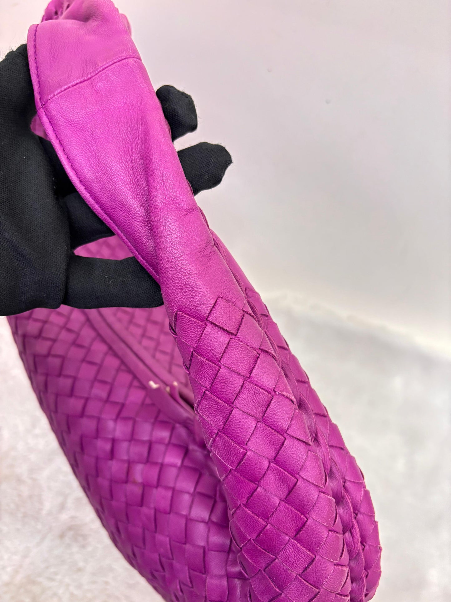 Bottega Veneta Hobo Medium Purple GHW 2009